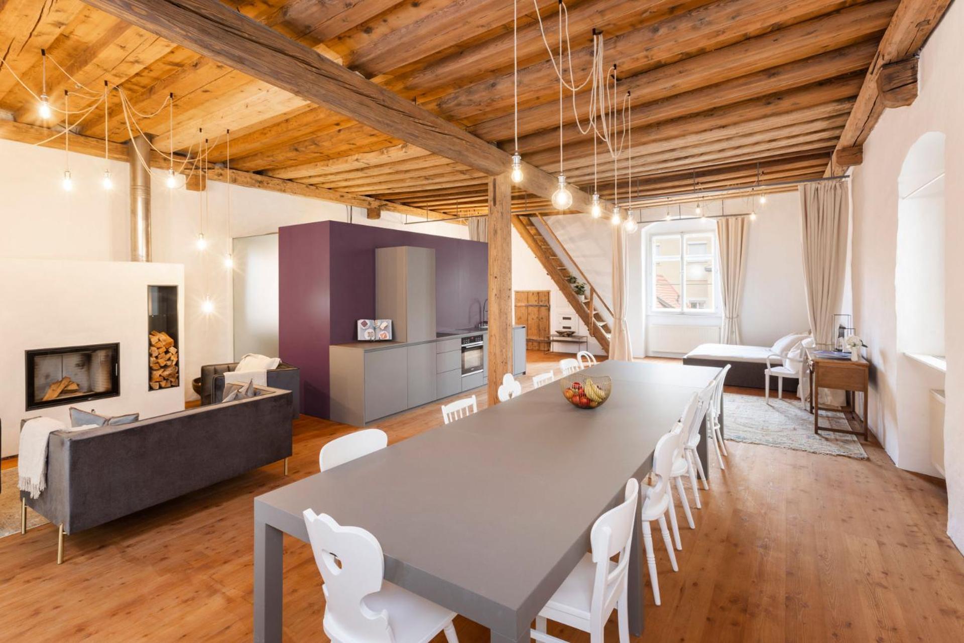 Siebensternehaus Lägenhet Steyr Exteriör bild